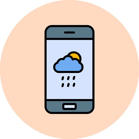 Weather App Vector Icon 20517691 Vector Art at Vecteezy