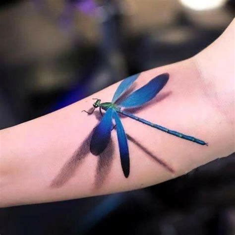 37 Amazing Latest 3D Tattoos For Women Style - vialaven.com | Dragonfly ...