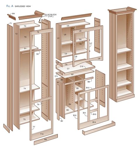 Kitchen Cabinet Exploded View - Kitchen Ideas Style