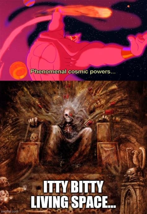 Phenomenal Cosmic Powers... : r/Grimdank