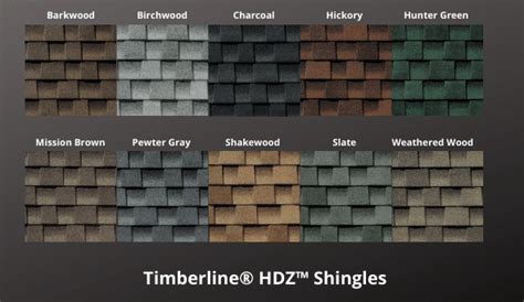 Types Of Roof Shingles Gaf Shingle Colors And Styles Lindus | Free ...