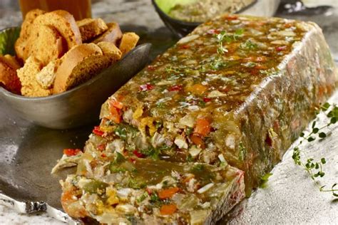 Hog's head cheese | Hog's head cheese, Head cheese, Cooking recipes