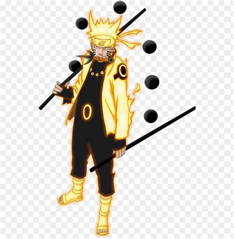 naruto six paths sage mode PNG image with transparent background | TOPpng