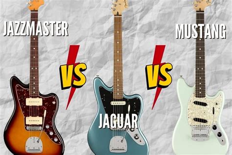 Jazzmaster Vs Jaguar Vs Mustang – What Is The Difference? – Rock Guitar ...