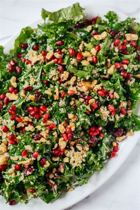 Winter Kale and Quinoa Salad - Eat Yourself Skinny