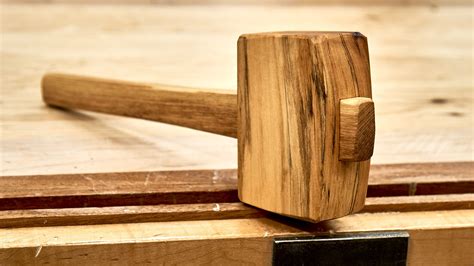 How to make a simple two piece woodworking mallet in about an hour ...