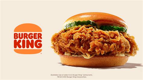 Crispy Chicken Sandwich Burger King