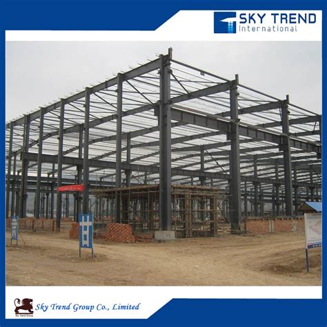 Metal Steel Structure Warehouse Workshop Shed Steel Roof Truss Design ...