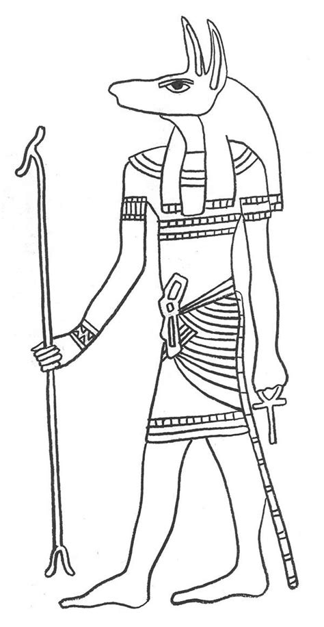 egyptian gods Colouring Pages | Ancient egypt gods, Ancient egypt ...