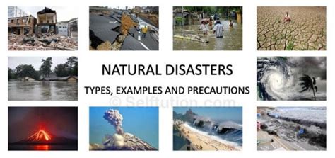 6 Types Of Natural Disasters