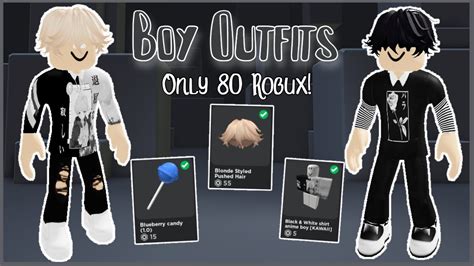 80 Robux Outfit Ideas || Boy Edition **with links in desc** - YouTube