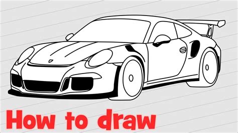 Great Info About How To Draw A Porsche Carrera Gt - Assistancecorporation