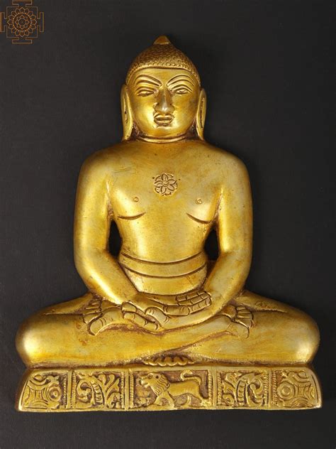 The Last Jain Tirthankara 'Mahavir' (Wall Hanging Flat Statue)