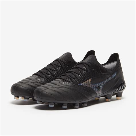 Mizuno Morelia Neo III ß Made In Japan FG - Black / Iridescent / Black ...