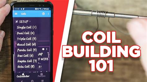 COIL BUILDING 101 - HOW TO MAKE VAPE COILS FOR BEGINNERS - YouTube