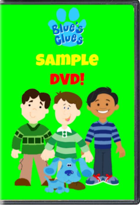 Blues Clues Sample DVD by VideoGame360 on DeviantArt