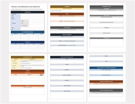 Project Governance Framework Template