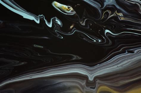 Black Abstract Painting · Free Stock Photo