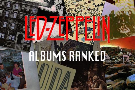 Led Zeppelin Albums Ranked