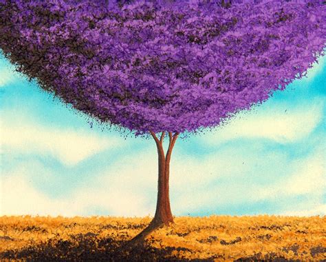 Bing Art by Rachel Bingaman: Contemporary Art Paintings of Trees, 8 x ...