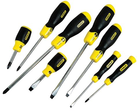 Stanley 8 Piece Multi Screwdriver Set | Departments | DIY at B&Q