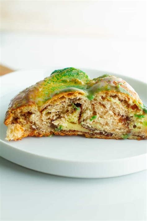 King Cake with Cream Cheese Filling - Kenneth Temple