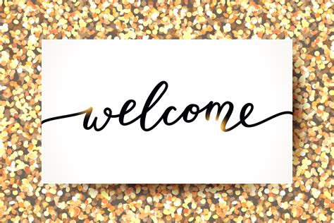 Welcome, 5 cards | Graphic Objects ~ Creative Market