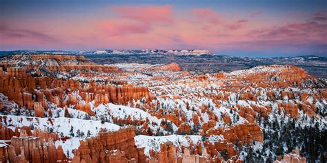 Bryce Canyon Winter Sunset Fine Art Photo Print Wall Art | Photos by ...