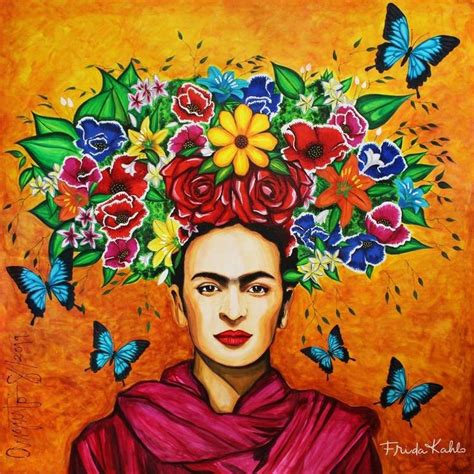 Pin von Deco1965 auf Colourful Art in 2020 | Kunstmalerei, Frida kahlo ...