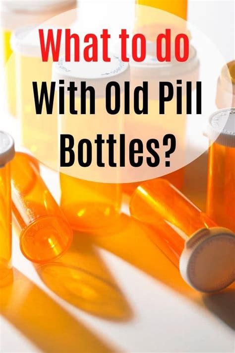 30 Genius Ways to Reuse and Repurpose Empty Pill Bottles in 2020 | Pill ...