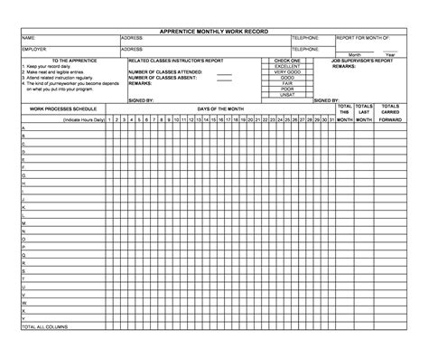 Excel work schedule template - subkum