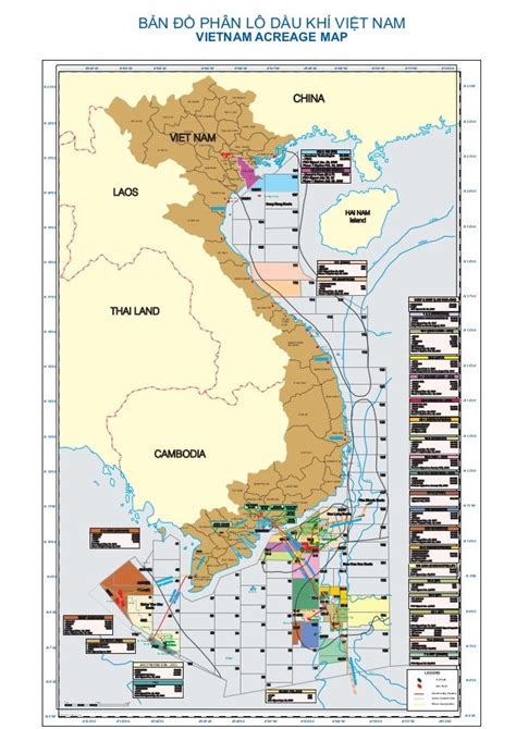 Oil Gas Vietnam Map