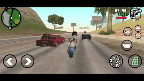 GTA SA MOBILE GAMEPLAY - YouTube