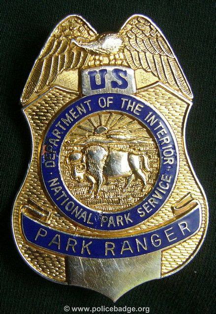 Badge US Park Ranger | Park ranger, Badge, Us park