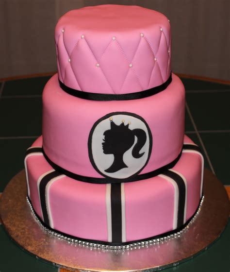 Princess Barbie Silhouette Cake - CakeCentral.com