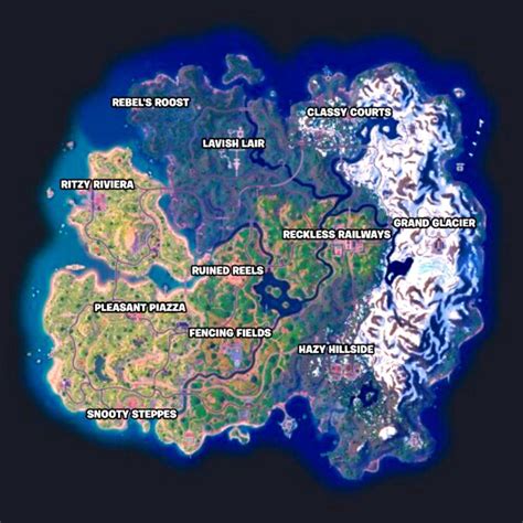 A Detailed Exploration Of Fortnite Chapter 1 Season 5: The Map That ...