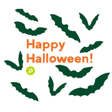 Vampire Bats Halloween Sticker by Publix for iOS & Android | GIPHY