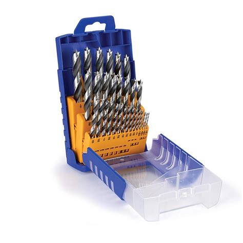 Fisch Imperial Steel Brad Point Drill Bit Set (29-Piece)-FSF-364757 ...