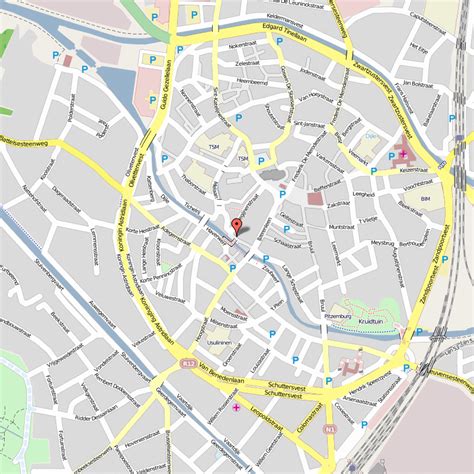 Mechelen Map - Belgium