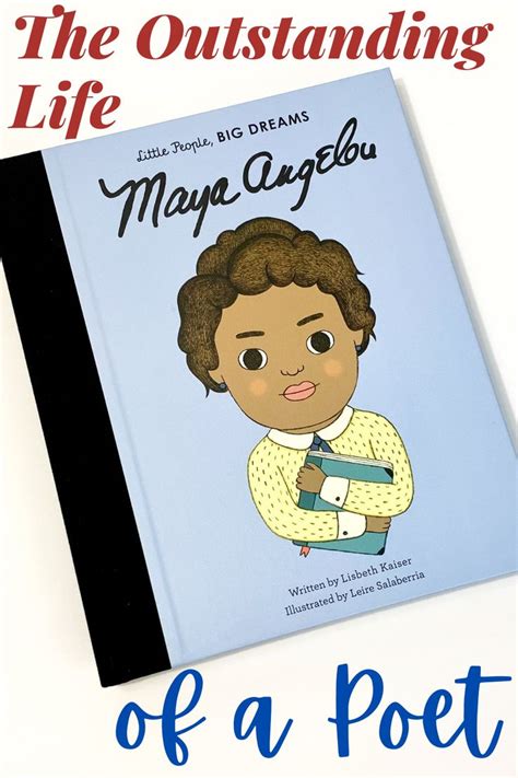 Maya Angelou, Little People BIG DREAMS reading in 2021 | History books ...