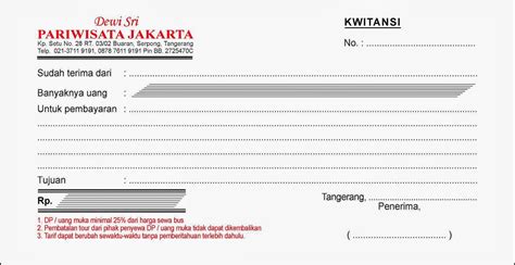 Format Kwitansi Download kwitansi format excel – Fee ppob Syariah ...