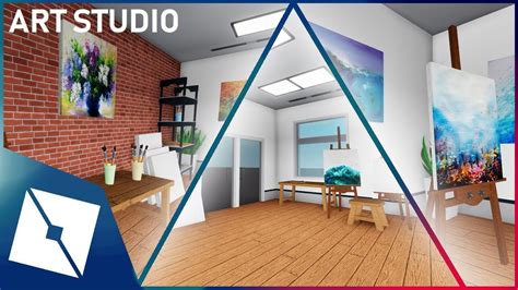 ROBLOX Studio | [SpeedBuild] Art Studio 🎨 - YouTube