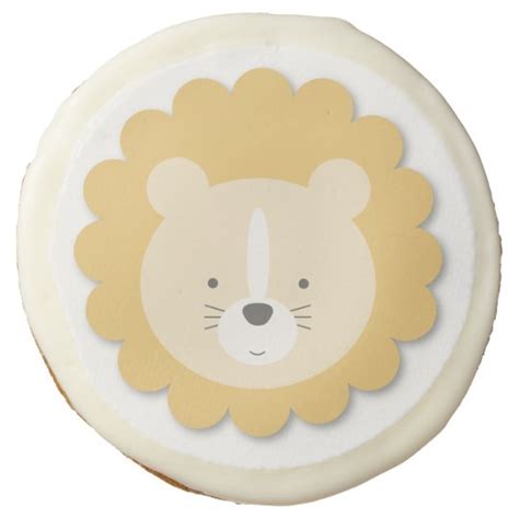 Little Lion Sugar Cookies | Zazzle.com