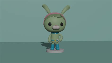 STL file Octonauts Tweak・3D print model to download・Cults