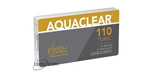 Aquaclear Toric 110 Contacts Online (Monthly - 6 Pack) - Marketed by ...