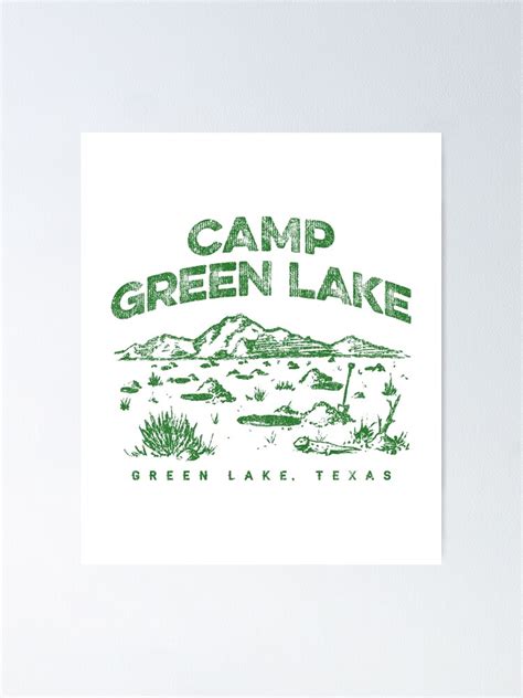 "Camp Green Lake - Holes" Poster for Sale by huckblade | Redbubble