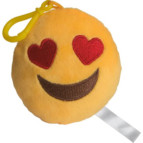 Promotional ILY Emoji Plush Keychains with Custom Logo for $1.88 Ea.