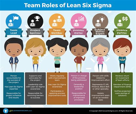 Lean Six Sigma Improvement Team Roles - Defining Each Role