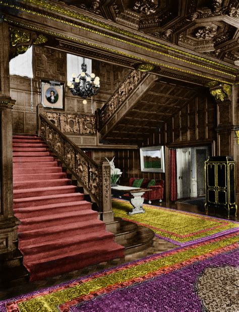 Carnegie Mansion with a gilded flair - colorization by Chris Chalkley ...