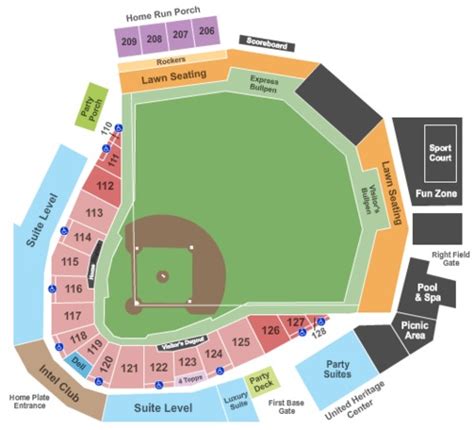 Dell Diamond Tickets in Round Rock Texas, Dell Diamond Seating Charts ...